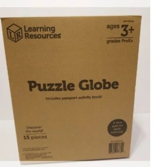 Learning Resources 3D Puzzle Globe with Passport - Picture 5 of 5